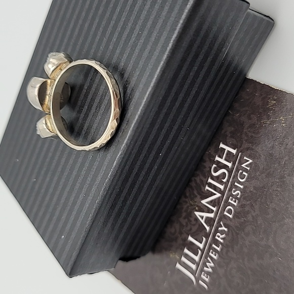 Jill Anish Baroque Pearl & Rough Diamond Ring - Picture 10 of 11